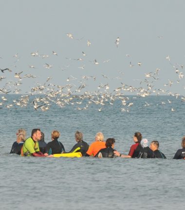 Marche aquatique ou longe côte à Houlgate