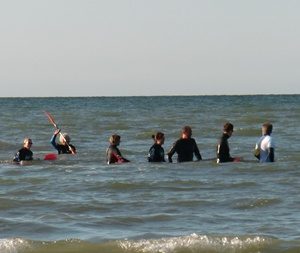 Longe côte fleurie – Club voile et pagaie